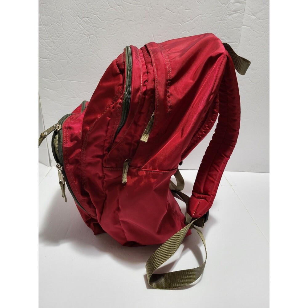 LL Bean Backpack Red - Picture 2 of 8